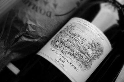 Bottle of Lafite Rothschild 2004